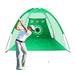 HOME CASA Golf Hitting Net Driving Range & Chipping For Indoor & Outdoor Plastic/Metal in Green | 79.2 H x 120 W x 72 D in | Wayfair HCLXW1330-10GB