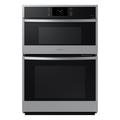 Samsung 30" Microwave Combination Wall Oven w/ Steam Cook, Stainless Steel | 43.25 H x 29.75 W x 26.63 D in | Wayfair NQ70CG600DSRAA