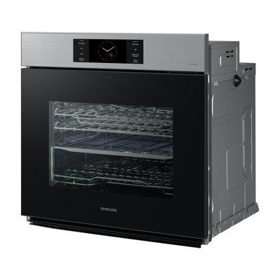 Samsung Bespoke 30" Single Wall Oven w/ AI Pro Cooking™ Camera in Gray | 28.81 H x 29.75 W x 26.63 D in | Wayfair NV51CG700SSRAA