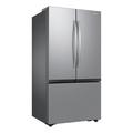 Samsung 27 Cubic Feet Mega Capacity Counter Depth 3-Door French Door Refrigerator w/ Dual Auto Ice Maker in Gray | Wayfair RF27CG5100SRAA