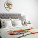 East Urban Home Little Bird Duvet Cover in Orange | King | Wayfair BNGL3771 29860327