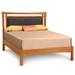 Copeland Furniture Monterey Platform Bed Upholstered/Genuine Leather in Black | Full | Wayfair 1-MON-23-13-3312