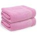 Latitude Run® Kimmberly 2 Piece 100% Cotton Bath Sheet Set 100% Cotton in Pink | Wayfair F4C49B838F3846DCB95DD2FC38F3D10F