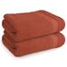 Latitude Run® Kimmberly 2 Piece 100% Cotton Bath Sheet Set 100% Cotton in Red/Brown | Wayfair E2E3C4B1BD344AEFA312D3C3E1321526