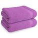 Latitude Run® Kimmberly 2 Piece 100% Cotton Bath Sheet Set 100% Cotton in Pink/Indigo | Wayfair 8EC92A43CB9A46B583254F8F63B00951