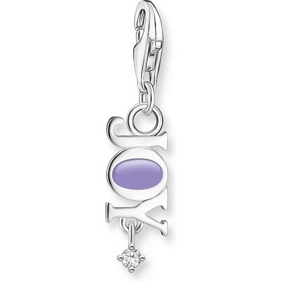Thomas Sabo Charm 925er Silber, Emaille One Size Damen Image