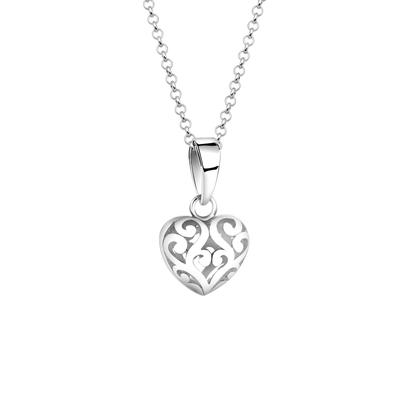 Nenalina Herz Symbol Ornament Anhänger Love Edel 925 Silber 45 Damen Image