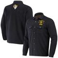 Men's NFL x Darius Rucker Collection by Fanatics Charcoal Los Angeles Rams Shacket Full-Snap Jacket