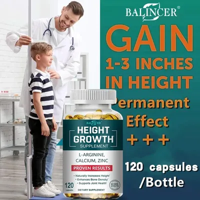 Booster Growth-Mélange de calcium de vitamine D3 et de zinc recommandé pour les enfants les