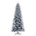 Vickerman 728062 - 9' x 51" Artificial Frosted Glacier Pine 1900 Tips Unlit Christmas Tree (K231880)