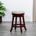 24"/30" Counter Height Backless 360-degree industrial Swivel Stool