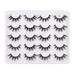 Gzwccvsn Natural Thick False Eyelashes 10 Pairs Of Mixed Eyelashes Imitation Eyelashes Eyelashes Pure Artificial False Eyelashes false eyelashes