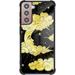 Compatible with Samsung Galaxy S21 Case Moon A Pattern Hard PC Back and Soft TPU Sides Scratchproof Shockproof Protective Cute Phone Case for Galaxy S21 5G