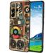 Compatible with Samsung Galaxy S23 Ultra Phone Case Retro-vinyl-record-beats-7 Case Silicone Protective for Teen Girl Boy Case for Samsung Galaxy S23 Ultra