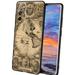 Antique-world-map-treasures-3 Phone Case Degined for Samsung Galaxy A02S(US Model) Case Men Women Flexible Silicone Shockproof Case for Samsung Galaxy A02S(US Model)