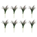 Bluelans Artificial Daffodil Bouquet Realistic Fake Daffodils Delicate Daffodil Bouquets Set of 8 Realistic Low-maintenance