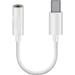 USB 3.1 Type-C Headset Jack Suitable for Doogee S59 Pro with Long Connection USB-C to 3.5 mm Headphones Socket Aux-IN Audio Adapter Cable White