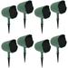 8 JBL GSF6-GN 6.5 Landscape Ground Stake/Wall Mount 70v Commercial Speakers+Amp