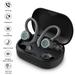 Fnochy Bathroom Accessories Sets Clearance Wireless Earbuds Bluetooth Headphones With Charging Case IPX7 Sports True Wireless Earbuds With Ear Hook Earbuds Noise Cancelling With Microphone F