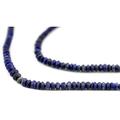 TheBeadChest Lapis Lazuli Saucer Beads 3mm Afghanistan Blue Gemstone 14.5 Inch Strand