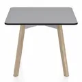 Emeco Su Low Table, Square Top - SULTSQ24HPLGWOOD