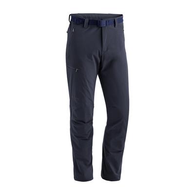 Funktionshose MAIER SPORTS "Oberjoch Therm", Herren, Gr. 23, Kurzgrößen, blau (dunkelblau), 90% Polyamid, 10% Elasthan, Hosen, Winter-Outdoorhose, wattiert und elastisch Image