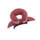 Allayu Portable for Neck Massage Deep Tissues Massage Easy to Clean Multi- Cotton Massage Pillow Neck Massager Table Massage, Wine Red