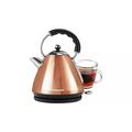 Martin Mart Cookworks Pyramid Kettle Has A 1.7 Litre Capacity In A Striking Copper Design With Stainless Steel Is Those Biscuit Dunking Cuppas - Copper