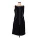 Carmen Marc Valvo Cocktail Dress: Black Dresses - Women's Size 6