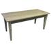 Breakwater Bay Ariana Dining Table Plastic in Brown/Gray | 60" L x 34" W | Wayfair 2F6EB588184E4394AEF7D2441137ED1D