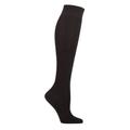 Ladies 1 Pair Falke No 1 85% Cashmere Knee High Socks Black 4-5 Ladies