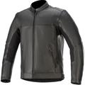 Alpinestars Topanga Leather Motorcycle Jacket - Black - 3XL, Black