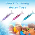 Jouets en forme de requin vif pour enfants jouets à eau sûrs jouets d'entraînement 3 pièces