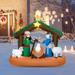 Costway 6FT Inflatable Christmas Birth of Jesus Scene Nativity Xmas - See Details