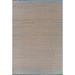 All-Over Striped Moroccan Oriental Area Rug Handmade Wool Carpet - 8'10" x 12'7"