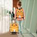 Costway 2PCS Kids Carry On Luggage Set 16'' Owl Rolling Suitcase with - See Details