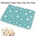 1PCS Reusable Puppy Training Pads Washable Dog Pet Training Pee Pads Super Absorbency Puppy Rabbit Wee Whelping Pad for Indoor Outdoor Car Travel (50x70cm)(Green)
