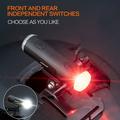 Bicycle Helmet Light Waterproof Bike Lights Front and Back for Mountain Road
