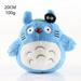 4.3 7.87 Grey & Blue Fluffy Small Medium Totoro Plush My Neighbor Totoro Ornament Soft Stuffed Animal Doll