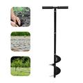 6â€™â€™ Manual Hand Earth Auger Fence Post Drill Soil Digger Hole Borer Digger Bit