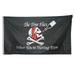 1Pc Pirate Skull Pattern Flag Creepy Drinking Skull Pattern Flag Haunted House Decoration Party Supplies