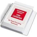 C-Line Products Inc C-Line Standard Weight Poly Sheet Protectors - Clear Top Loading 11 x 8-1/2 100/BX 62027
