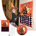 Deals of the Day!Ympuoqn Halloween Decorations indoor Outdoor on Clearance Removable Countdown Wall Calendar Decoration for Halloween Calendar Fall Decorations for Home