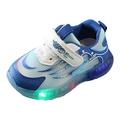 KaLI_store Shoes for Girls Girls Sneakers Tennis Running Shoes Breathable Lightweight Walking Shoes Blue 11.5
