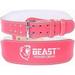 Beastpowergear Weight Lifting Belt 4 with Free Wrist Wrap | Genuine Leather Weightlifting Belt for Men Women