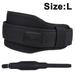 Weight Lifting Belt for Gym Fitness Training - Nylon Padded Double Belt with Lumbar Back Support for Bodybuilding Functional Training Powerlifting Deadlifts Workout & Squats