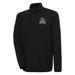 Men's Antigua Black ECU Pirates Steamer Quarter-Snap Pullover Jacket