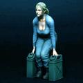 1/20 Sci-Fi Agent Female Warrior Resin Model Kit Miniature Resin Model Parts Unpainted and Unassembled (Fo6j-2)