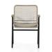 Joss & Main Borden Teak Patio Dining Side Chair w/ Cushion Wood in Brown | 35.5 H x 22.75 W x 21.75 D in | Wayfair E127AD4CDEEC4D128B5F9E70FF0C7843