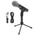 SAMSON Q2U USB/XLR Video Conference Live Streaming Recording Microphone Zoom Mic